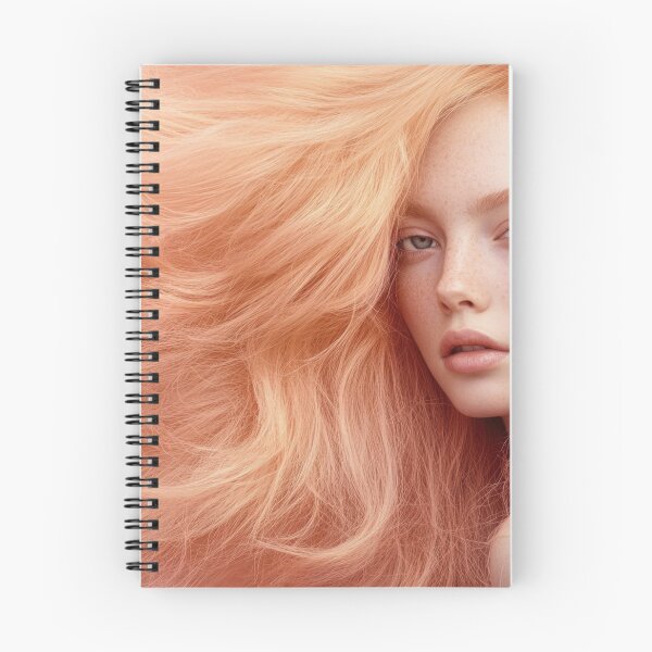 Item preview, Vibrant-haired woman portrait designed and sold by anytka.