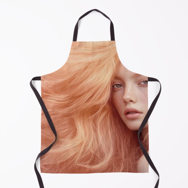 Item preview, Vibrant-haired woman portrait designed and sold by anytka.