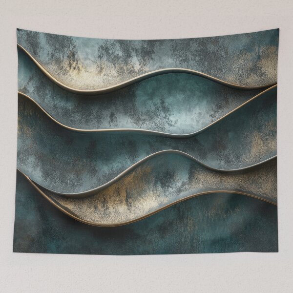 Item preview, Wavy metallic highlights designed and sold by anytka.