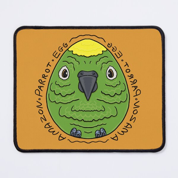 Item preview, Yellow Crowned Amazon Egg designed and sold by Squawkable.