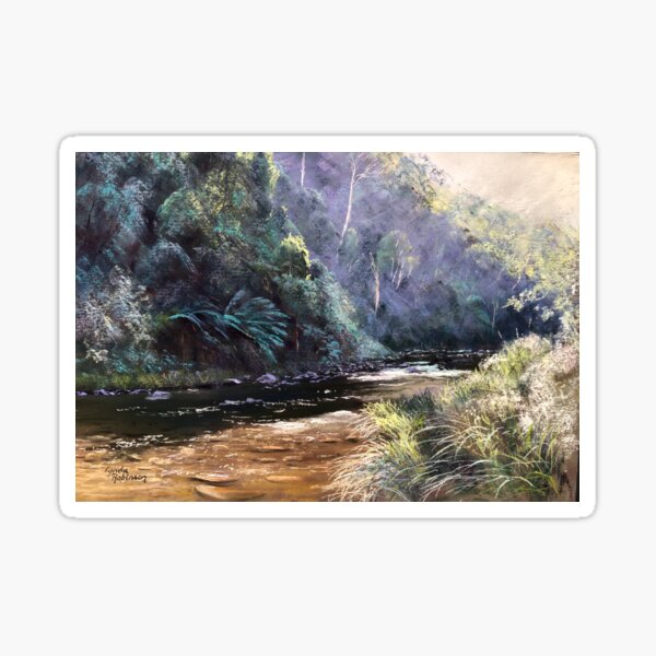 Item preview, 'Transitions, Howqua River' designed and sold by Lynda Robinson.
