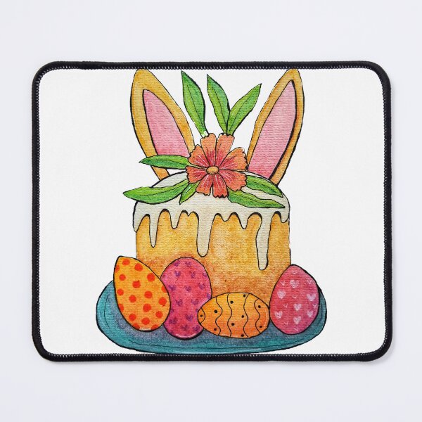 Item preview, Easter cake and eggs designed and sold by Paintedhues.