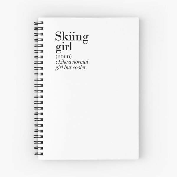 Item preview, Skiing Girl Definition - Funny Skiing Lover designed and sold by Watsonarts.