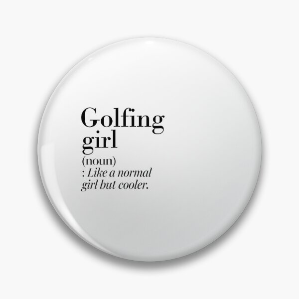 Item preview, Golfing Girl Definition - Funny Golfing Lover designed and sold by Watsonarts.