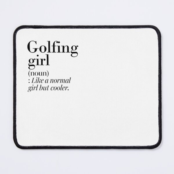 Item preview, Golfing Girl Definition - Funny Golfing Lover designed and sold by Watsonarts.