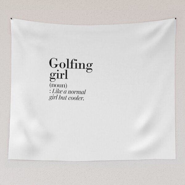 Item preview, Golfing Girl Definition - Funny Golfing Lover designed and sold by Watsonarts.