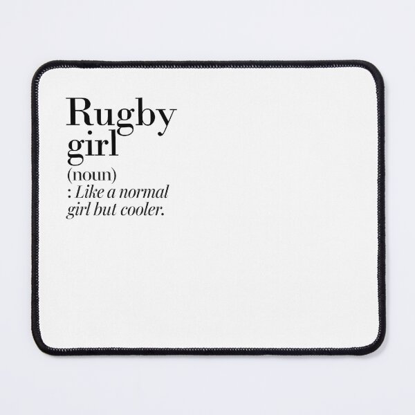 Item preview, Rugby Girl Definition - Funny Rugby Lover designed and sold by Watsonarts.