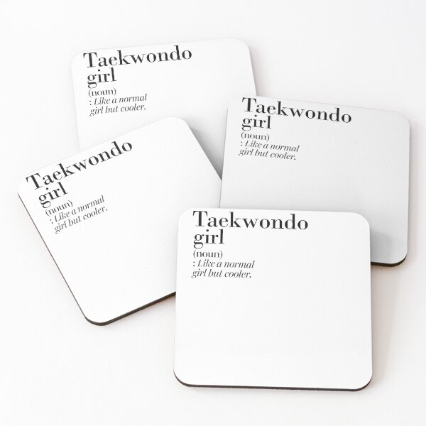 Item preview, Taekwondo Girl Definition - Funny Taekwondo Lover designed and sold by Watsonarts.