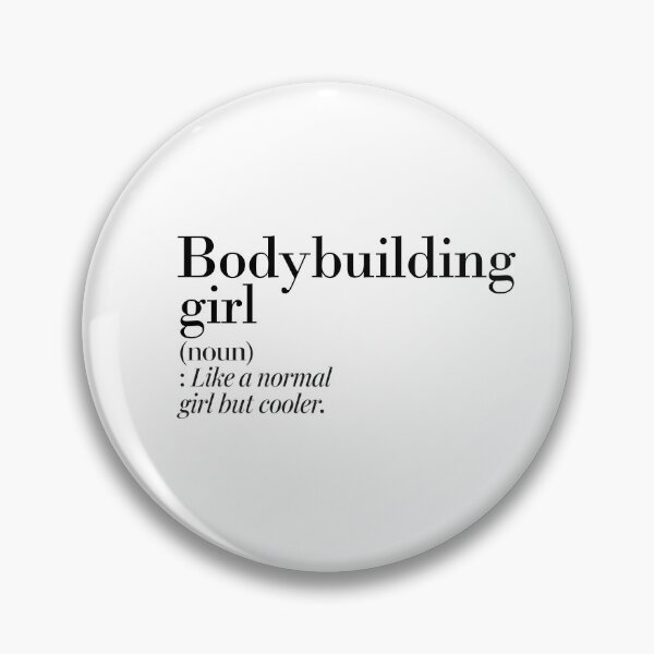 Item preview, Bodybuilding Girl Definition - Funny Bodybuilding Lover designed and sold by Watsonarts.