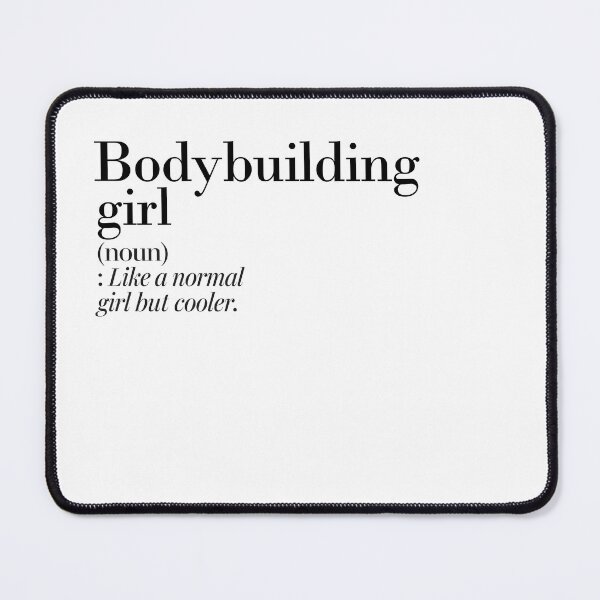Item preview, Bodybuilding Girl Definition - Funny Bodybuilding Lover designed and sold by Watsonarts.