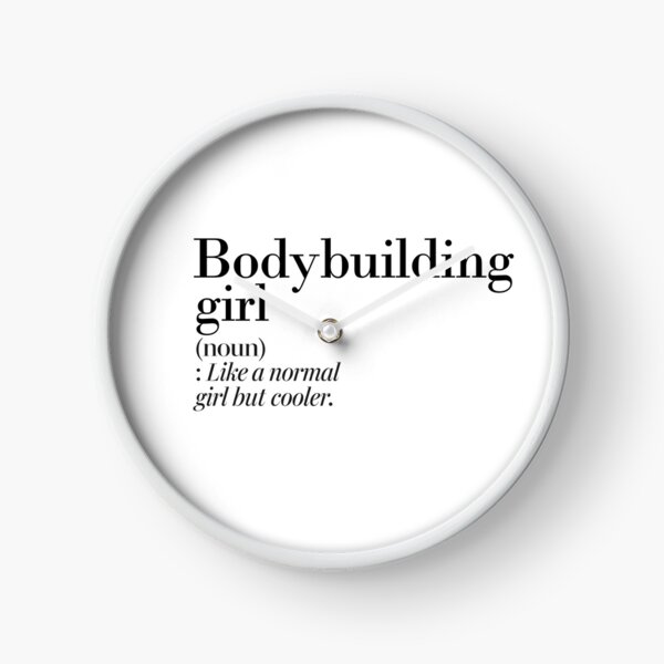 Item preview, Bodybuilding Girl Definition - Funny Bodybuilding Lover designed and sold by Watsonarts.