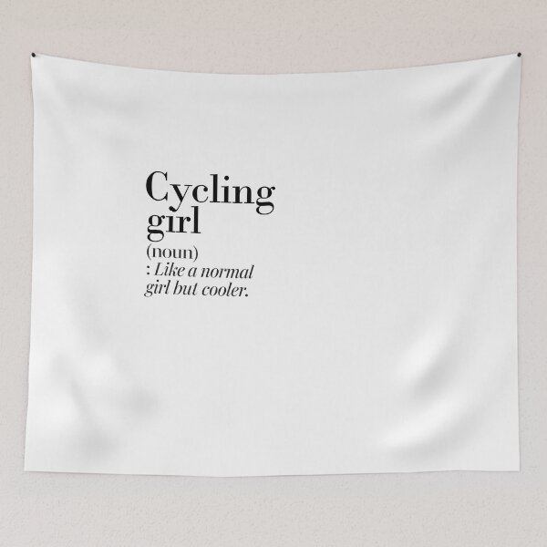 Item preview, Cycling Girl Definition - Funny Cycling Lover designed and sold by Watsonarts.