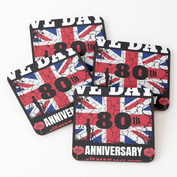 Item preview, VE day 80th anniversary 2025 V  E Day designed and sold by Minimalismat.