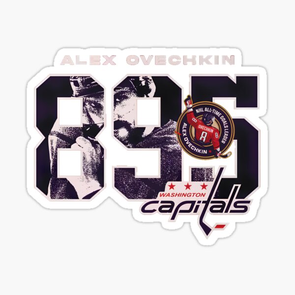 Item preview, Alexander Ovechkin Washington Capitals 895 Career Goals designed and sold by RobertSportwear.
