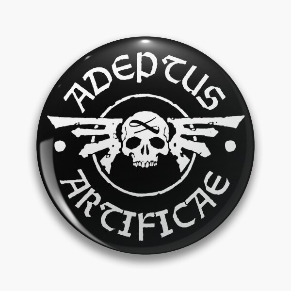 Item preview, Adeptus Artificae Logo V1 White designed and sold by Waclaw PROCH.