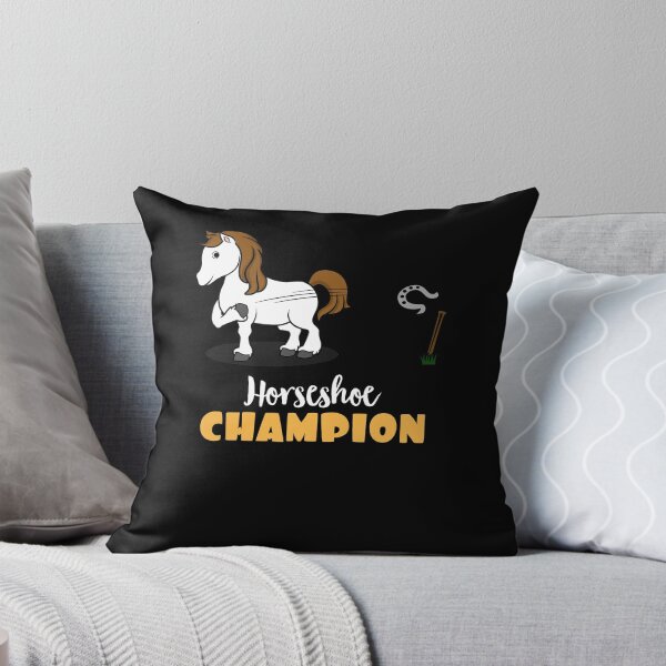Item preview, Horse Pitching Ringer Horseshoe Tossing Champion designed and sold by SassyYetClassy.