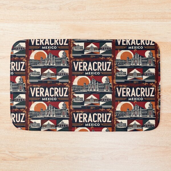 Item preview, Veracruz Mexico Vintage Travel Tourism designed and sold by TravelersGems.