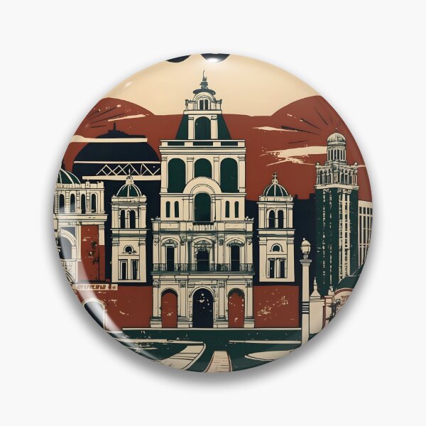 Item preview, Mexico City Vintage Travel Tourism designed and sold by TravelersGems.