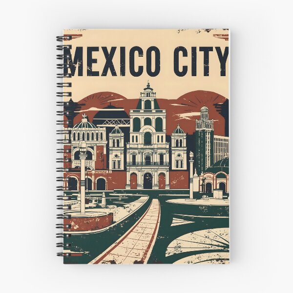 Item preview, Mexico City Vintage Travel Tourism designed and sold by TravelersGems.