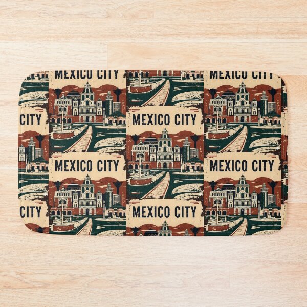 Item preview, Mexico City Vintage Travel Tourism designed and sold by TravelersGems.