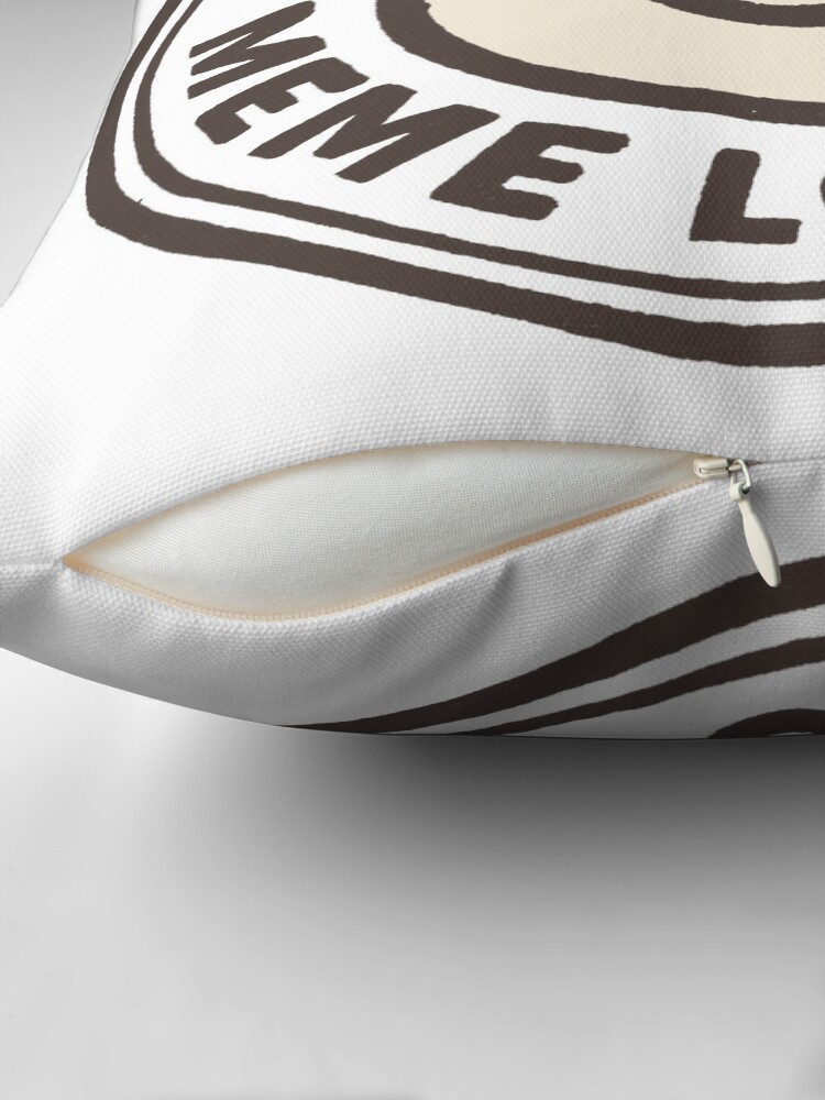 Thumbnail 2 of 4, Pillow, Certified Meme Lover designed and sold by Ilustraton.