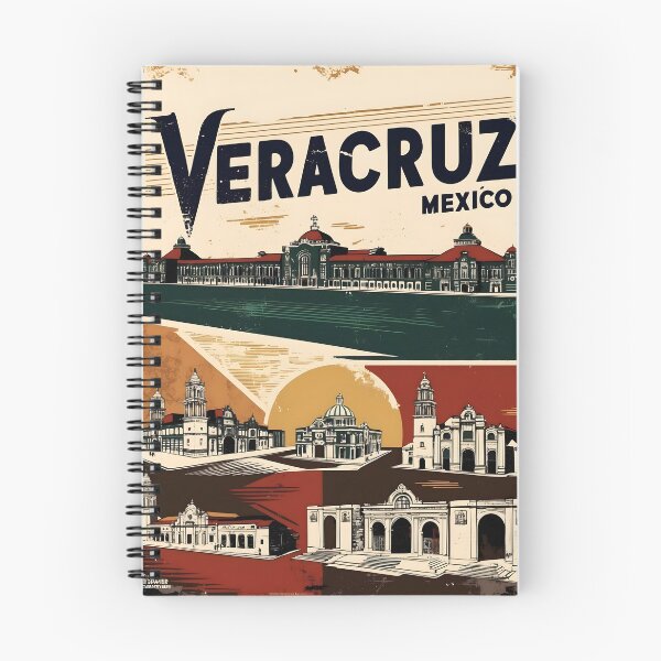 Item preview, Veracruz Mexico Vintage Travel Tourism designed and sold by TravelersGems.