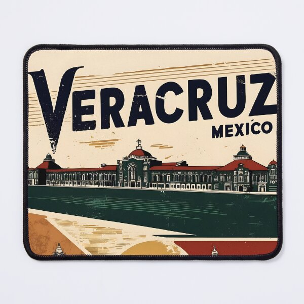 Item preview, Veracruz Mexico Vintage Travel Tourism designed and sold by TravelersGems.