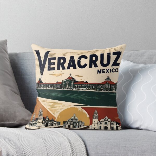 Item preview, Veracruz Mexico Vintage Travel Tourism designed and sold by TravelersGems.