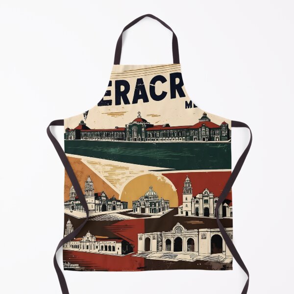 Item preview, Veracruz Mexico Vintage Travel Tourism designed and sold by TravelersGems.