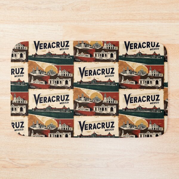 Item preview, Veracruz Mexico Vintage Travel Tourism designed and sold by TravelersGems.