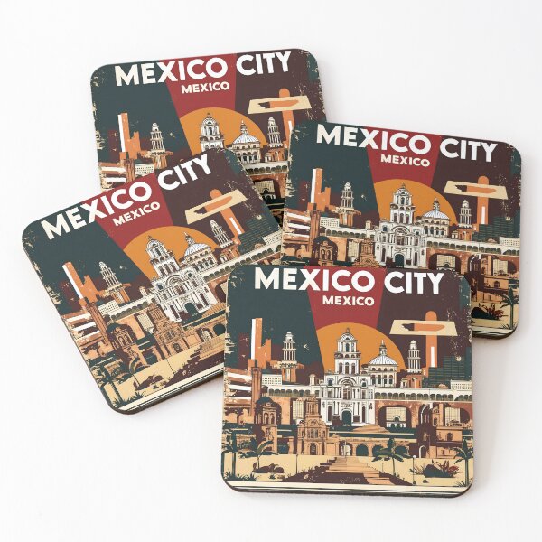 Item preview, Mexico City Vintage Travel Tourism designed and sold by TravelersGems.