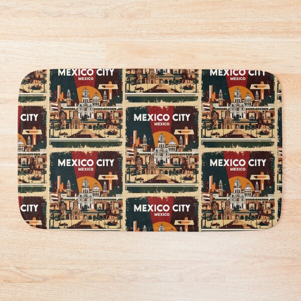 Item preview, Mexico City Vintage Travel Tourism designed and sold by TravelersGems.