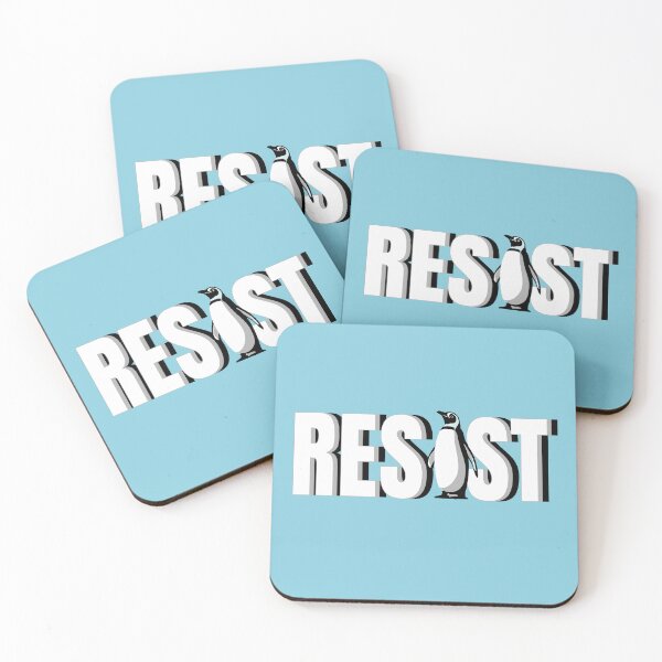 Item preview, Resist Penguin Activism Design designed and sold by Colorfulman.