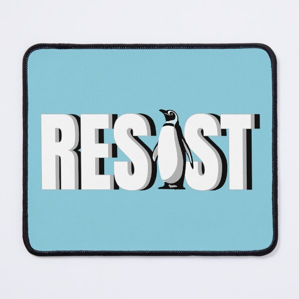 Item preview, Resist Penguin Activism Design designed and sold by Colorfulman.