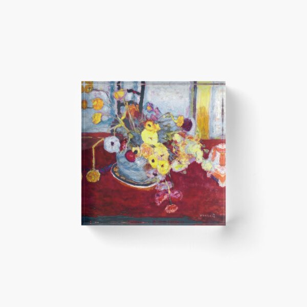 Item preview, Flowers on a Red Carpet   1928 by Pierre Bonnard  designed and sold by ShelbyMCCCay.