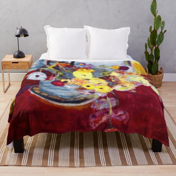 Item preview, Flowers on a Red Carpet   1928 by Pierre Bonnard  designed and sold by ShelbyMCCCay.