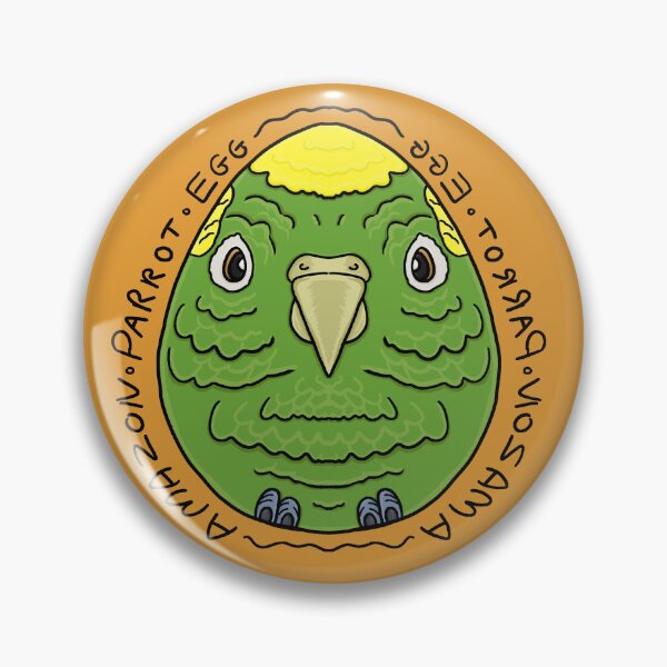 Item preview, Yellow-Naped Amazon Egg designed and sold by Squawkable.