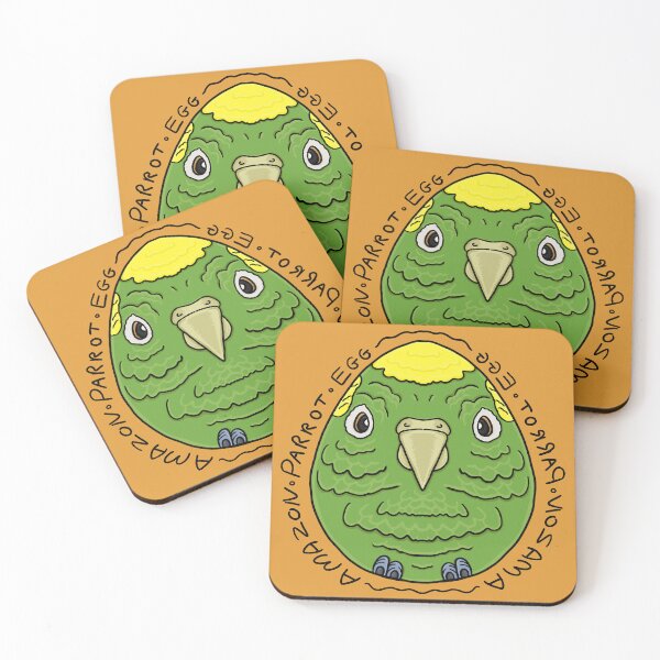 Item preview, Yellow-Naped Amazon Egg designed and sold by Squawkable.