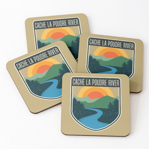 Aperçu de l'œuvre Cache la Poudre River, Poudre River, Colorado  créée et vendue par studio838.