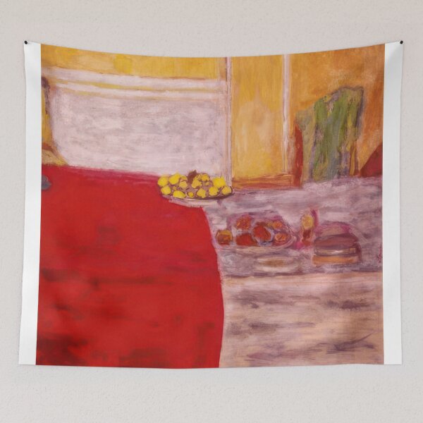 Item preview, Fruit on the red carpe by Pierre Bonnard  designed and sold by ShelbyMCCCay.