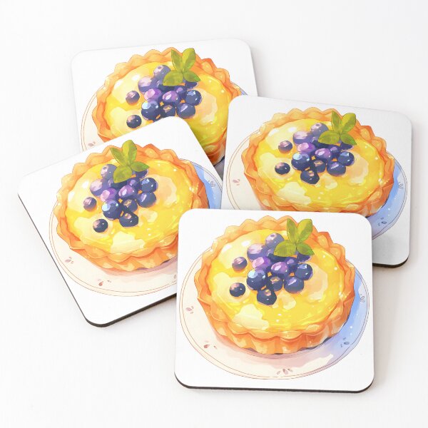 Item preview, Blueberry Custard Tart designed and sold by FigmaCreations.