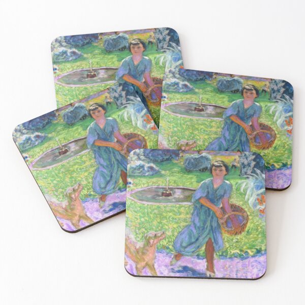 Item preview, Girl Playing with a Dog (Vivette Terrasse)   1913   by Pierre Bonnard  designed and sold by ShelbyMCCCay.