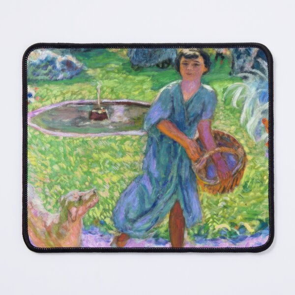 Item preview, Girl Playing with a Dog (Vivette Terrasse) 1913 by Pierre Bonnard designed and sold by ShelbyMCCCay.