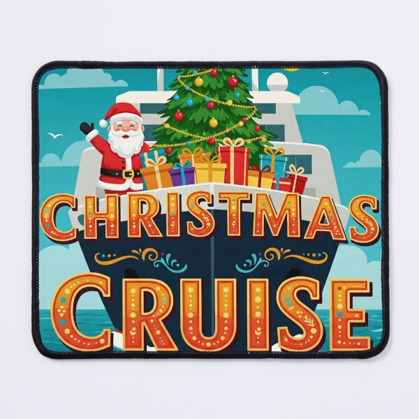 Item preview, Magical Christmas Cruise Adventure designed and sold by Tw1nsAIArt.
