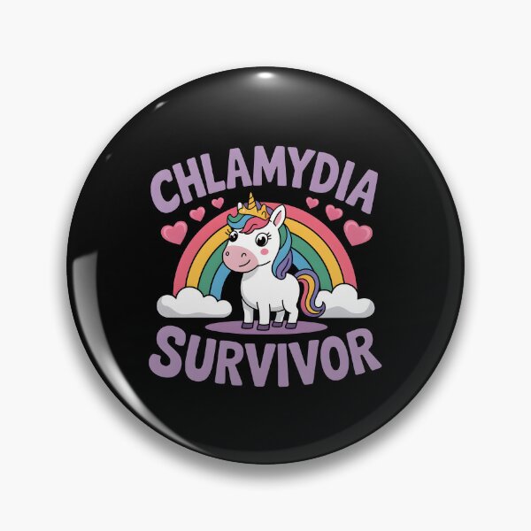 Item preview, Chlamydia Survivor Unicorn designed and sold by HeadTurningArt.