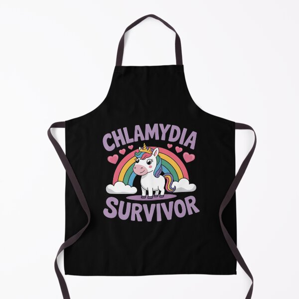 Item preview, Chlamydia Survivor Unicorn designed and sold by HeadTurningArt.