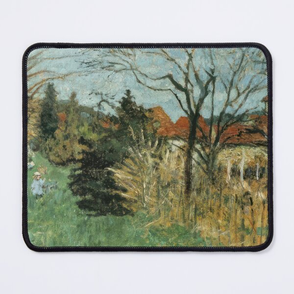Item preview, Girl with a Dog in the Park at Grand Lemps (also known as Dauphine) by Pierre Bonnard designed and sold by ShelbyMCCCay.