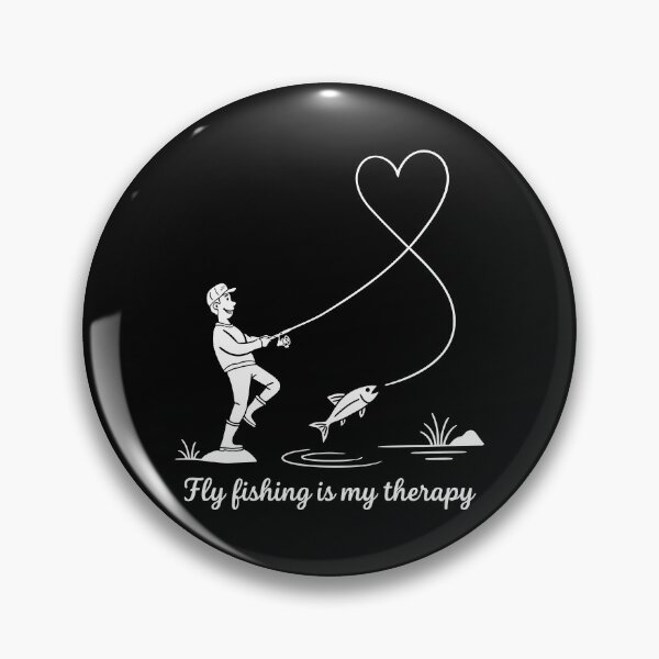Artikelvorschau, Fliegenfischen-Therapie-Design – Outdoor-Abenteuerkunst für Naturliebhaber und Angler entworfen und verkauft von TeeVinci.