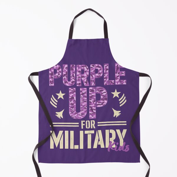 Item preview, Purple Up For Military Kids Military Child Month Plane designed and sold by GregArtShop.