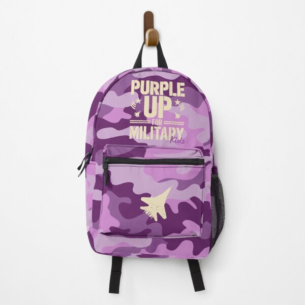 Item preview, Purple Up For Military Kids Military Child Month Plane designed and sold by GregArtShop.